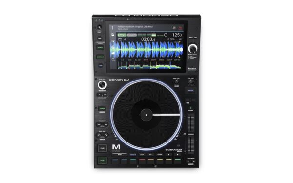 Denon SC6000M Prime DJ media player with motorized platter