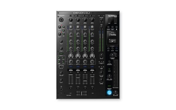 Denon X1850 Prime 4-channel DJ mixer with multi-assignable inputs and pro DJ FX.