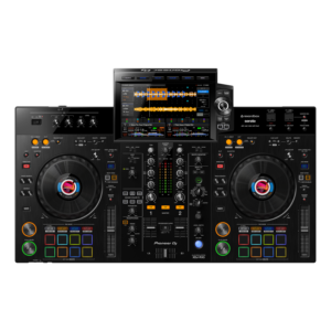 Top view of the Pioneer DJ XDJ RX3 professional DJ controller