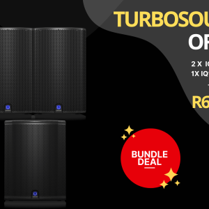 Turbosound IQ15 Tops and IQ18B Sub Bundle