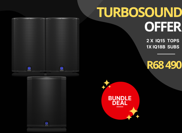 Turbosound IQ15 Tops and IQ18B Sub Bundle